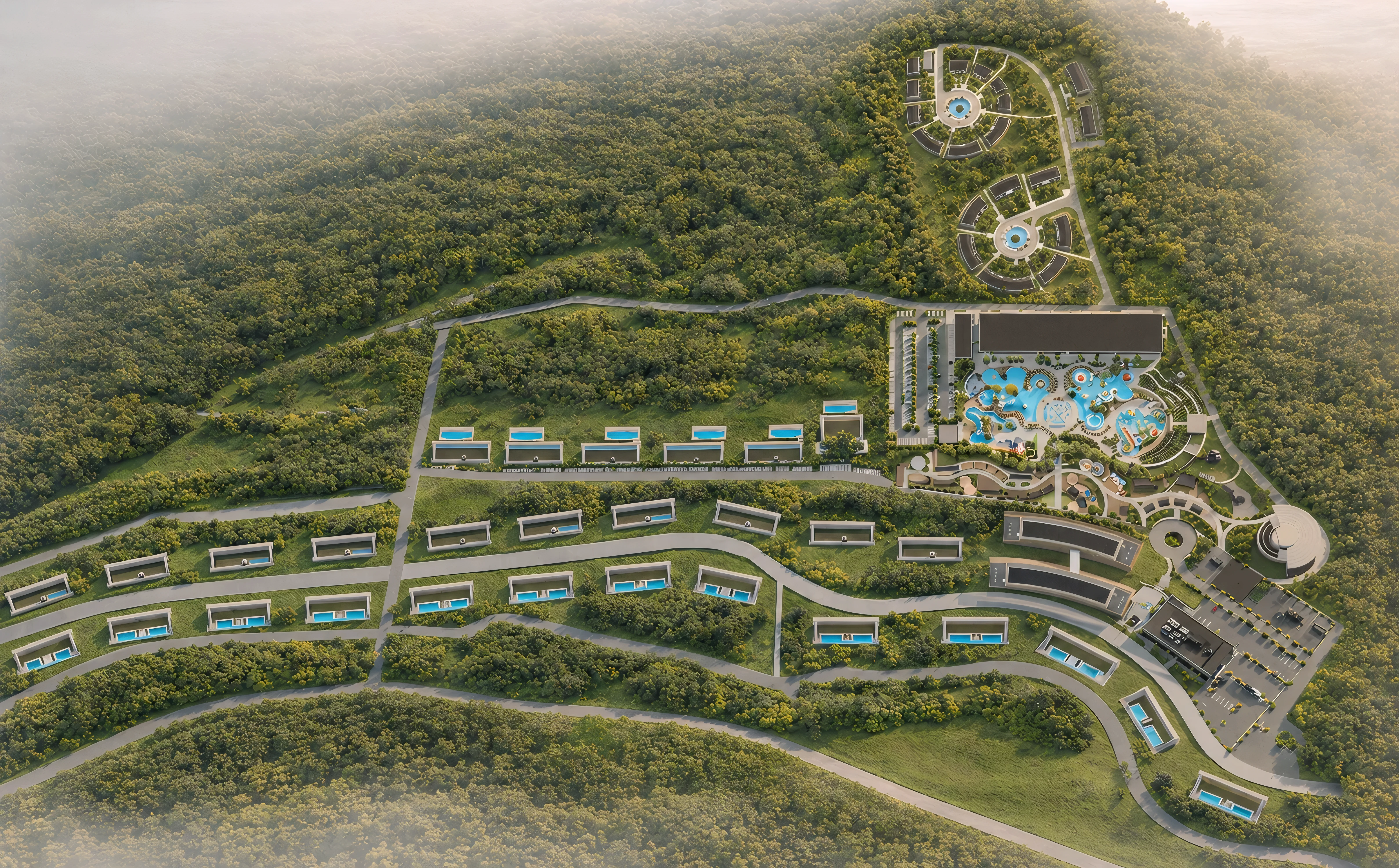 Mapa projektu Sunny Relax Resort